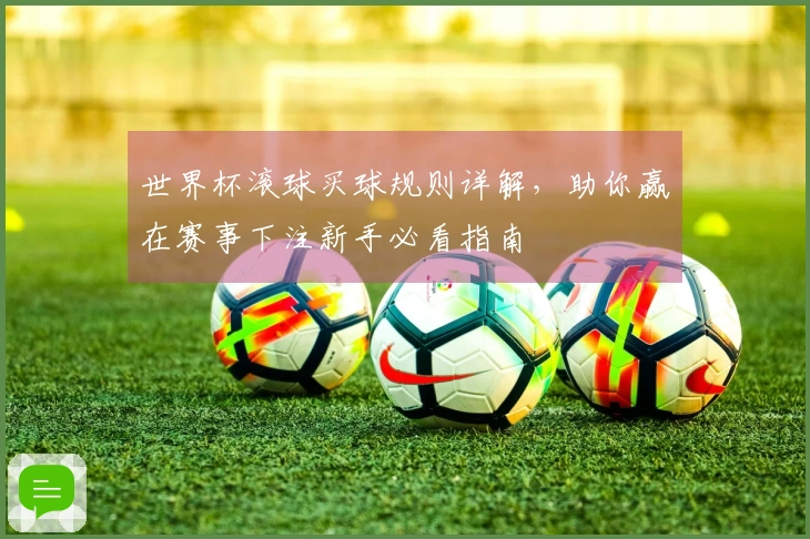 世界杯滚球买球规则详解，助你赢在赛事下注新手必看指南